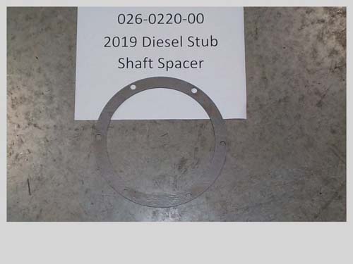 026-0220-00 - 2019 Diesel Stub Shaft Spacer | Free Shipping Over $100
