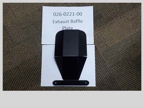 026-0221-00 - Exhaust Baffle Plate | Free Shipping Over $100