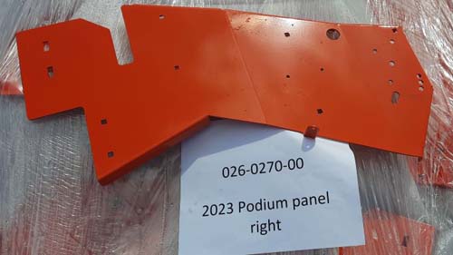 026-0270-00 -  Panel Right--Orange | Free Shipping Over $100