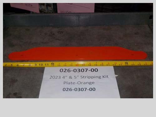 026-0307-00 - 2023 4' & 5' Striping Kit Plate-Painted