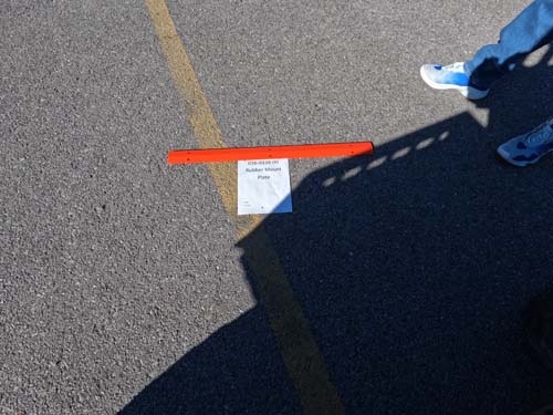 026-0338-00 - Rubber Mount Plate--Orange