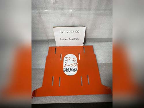 026-2022-00 - Seat Plate (See Models Used On For Detail)
