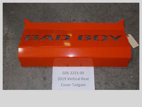 026-2221-00 - Vertical Rear Cover Tailgate Component (See Models Used On For Detail)