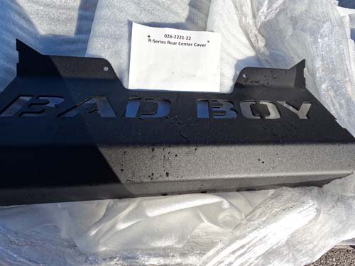 026-2221-22 -  Vertical Rear Cover Tailgate-Black