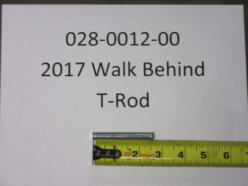 028-0012-00 - 2017-2018 Walk Behind T-Rod