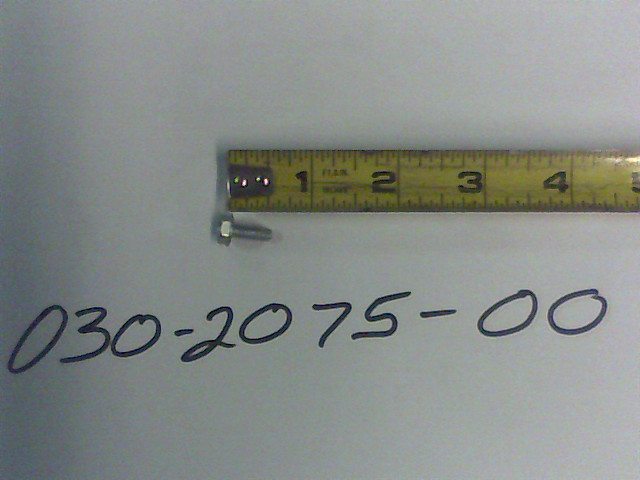 030-2075-00 - 10-24 x 1/2 Hex Head Screw| Free Shipping Over $100