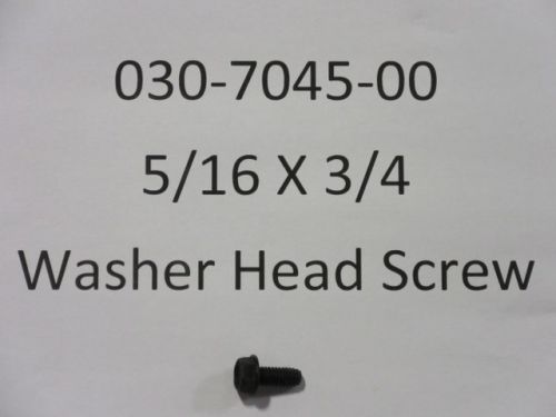 030-7045-00 - 5/16-1 x 3/4 Hex Washer-Black