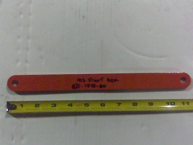 031-1010-00 - MZ Front Arm (See Models Used On For Details)