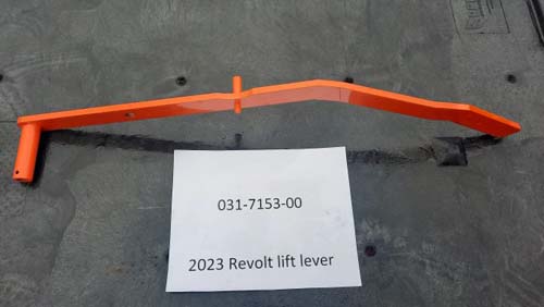 031-7153-00 - 2023 Revolt Lift Lever--Orange