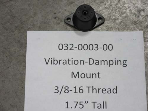 032-0003-00 - Vibration-Damping Mount  3/8"-16 Thread, 1.75"