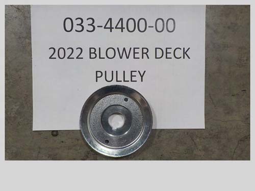 033-4400-00 - 2022 Blower Deck Pulley | Free Shipping Over $100