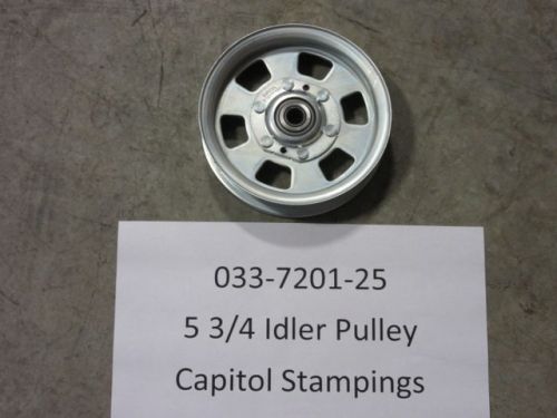 033-7201-25 - 5 3/4 Idler Pulley-Capitol Stampings