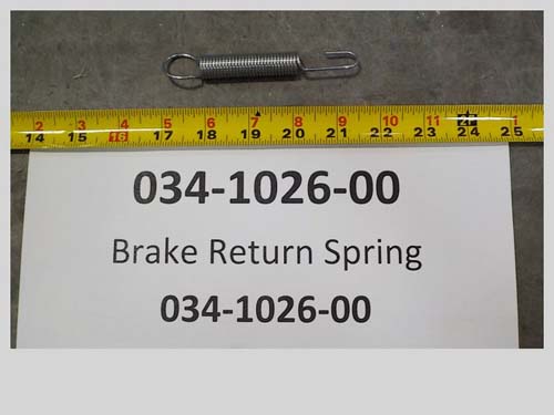 034-1026-00 - Brake Return Spring (See Models Used On For Details)