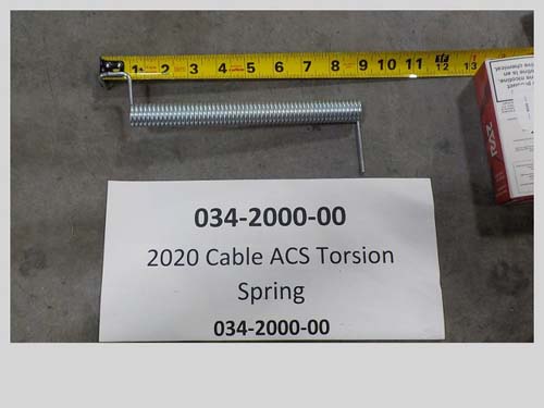 034-2000-00 - 2020 Cable ACS Torsion Spring | Free Shipping Over $100