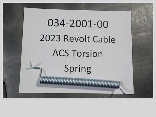 034-2001-00 - Cable ACS Torsion Spring | Free Shipping Over $100