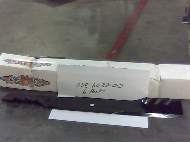 038-6082-00 - 61" Gator Blade - 6-Pack | Free Shipping