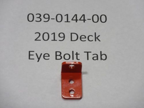 039-0144-00 - Deck Eye Bolt Tab 2019-2022 Rebel, Renegade & Rogue