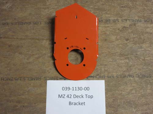 039-1130-00 - MZ 42 Deck Top Bracket | Free Shipping Over $100