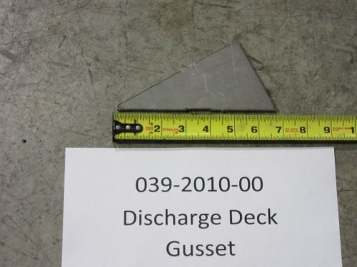 039-2010-00 - Discharge Deck Gusset 2012 Outlaw and Diesel Decks