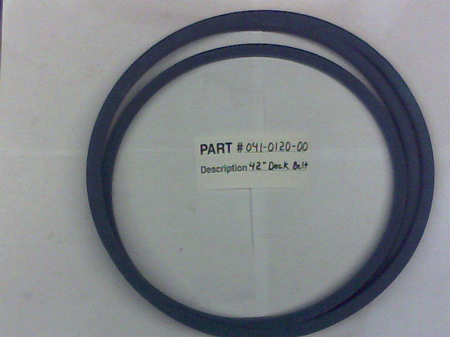 041-0120-00 - Deck Belt (See Models Used On For More Details - Not for 54" MZ)
