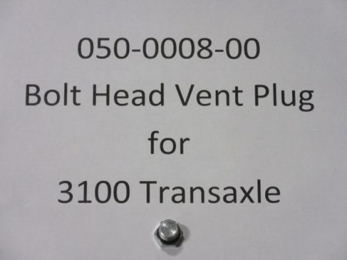 050-0008-00 -  Hex Head Vent Plug | Free Shipping Over $100