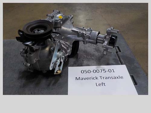 050-0075-01 - Maverick Transaxle Left | Free Shipping Over $100