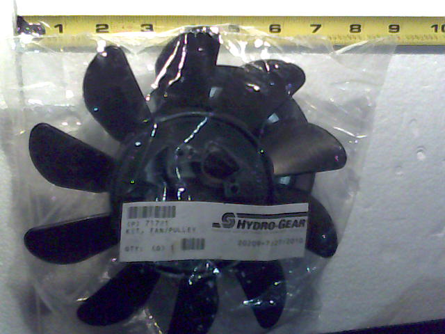 050-2075-00 - Fan/Pulley Kit for ZT/CZT/Maverick/Stand-On and MZ (2017-2024)