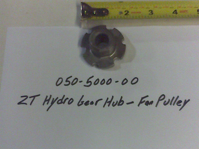 050-5000-00 - ZT Hydro Gear Hub Pulley | Free Shipping Over $100