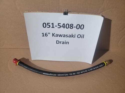 051-5408-00 16" Kawasaki Oil Drain