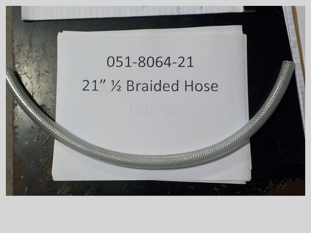051-8064-21 - 21" 1/2 Braided Hose