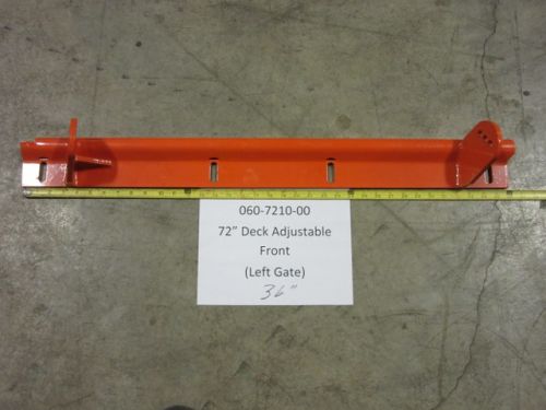 060-7210-00 - 72" Deck Adjustable Front (Left Gate) (See Models Used On For Detail)