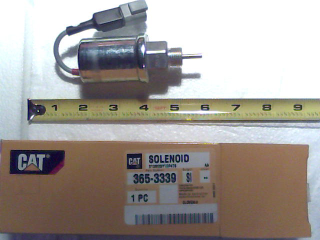 063-3002-00 - Fuel Shut Off Solenoid for Cat erpillar - | Free Shipping