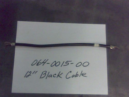 064-0015-00 - 12 inch Black Battery Cable | Free Shipping Over $100