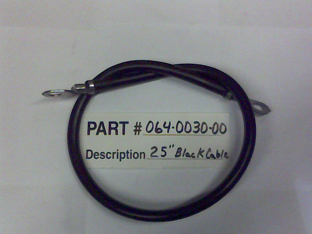 064-0030-00 - 24 inch Black Battery Cable | Free Shipping Over $100