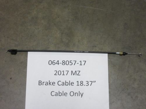 064-8057-17 - 2017-2024 MZ Brake Cable- 18.37" CABLE ONLY