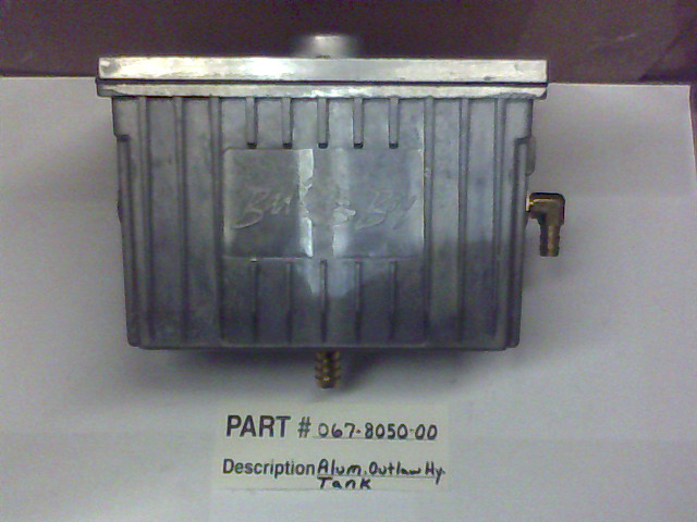 067-8050-00 - Aluminum Hydro Tank-Right (See Models Used On For Details)