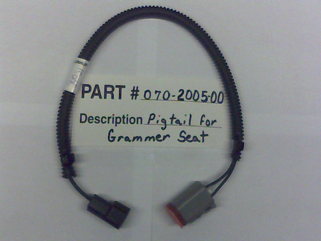 070-2005-00 - Pigtail for a Grammer Seat