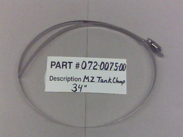 072-0075-00 - Tank Clamp-63164 | Free Shipping Over $100