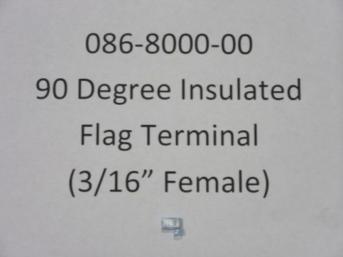 086-8000-00 - 90 Degree Insulated Terminal | Free Shipping Over $100