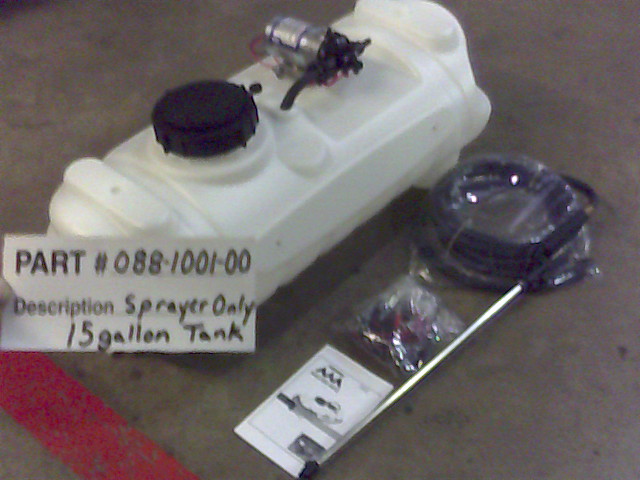 088-1001-00 - 15 Gal Sprayer Tank Sprayer Only | Free Shipping