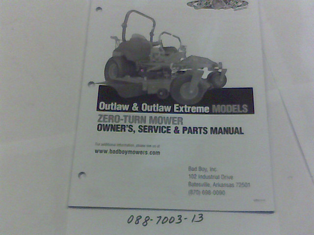 088-7003-13 - 2013 Outlaw Owner's Manual