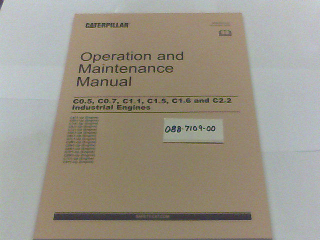 088-7109-00 - 28/35 CAT Diesel Motor Manual | Free Shipping Over $100