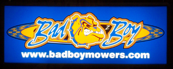 088-9999-00 - Bad Boy Mowers Lighted Sign 1336T2