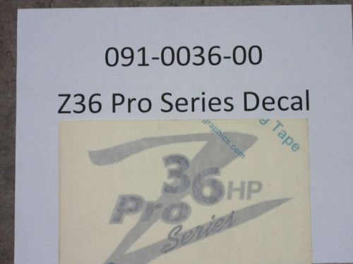 091-0036-00 - Z36 Pro Series Decal