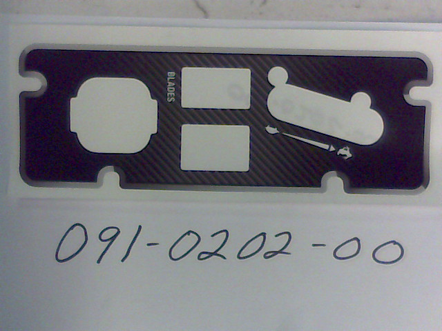 091-0202-00 - Instrument Panel Decal | Free Shipping Over $100