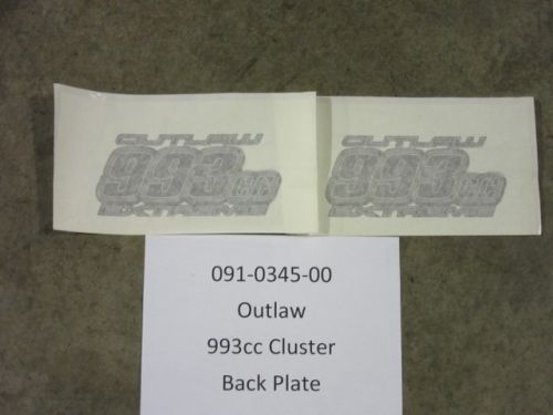 091-0345-00 - Outlaw 993cc Cluster