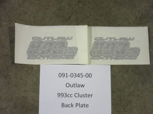091-0345-00 - Outlaw 993cc Cluster | Free Shipping Over $100