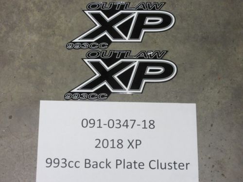 091-0347-18 - 993cc Back Plate Cluster | Free Shipping Over $100