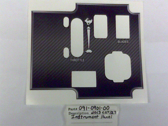 091-0901-00 - 2013 cZT/ZT Instrument Panel