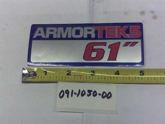091-1050-00 - 61" ARMORTEK 5 Decal | Free Shipping Over $100